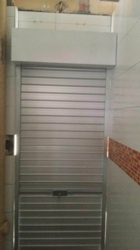 Coffee Shop Aluminium Flat Slats Roller Shutters