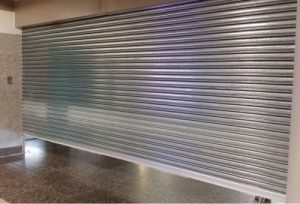 Train Station Galvanised Steel Roller Shutters