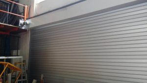 Motorized Roller Door Replaced by Aluminium Roller Shutter