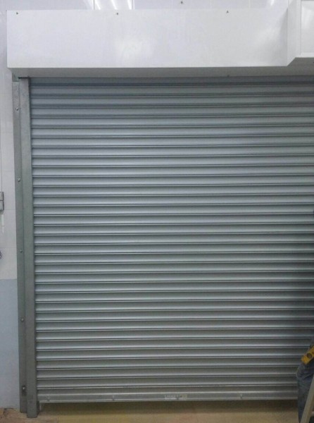 Fire Rated Shutters Relocated for Food Factory Cleanroom