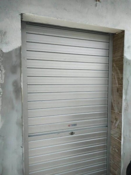 Manually Operated Aluminium Roller Shutters for Coffee Shop at Anchorvale Road