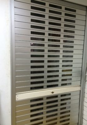 Roller Shutters with See Through Feature