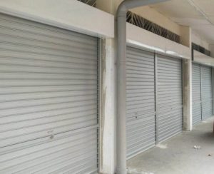 9 New Sets of Manual Aluminium Roller Shutters Installed for Sin Ming Road Coffeeshop