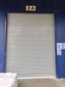 2 Sets of New Motorised Operated Steel Roller Shutter (Colourbond Finishing) for Manufacturing Warehouse Extension at Tanjong Penjuru Crescent